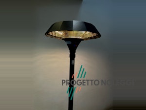 Riscaldatore a fungo elettrico