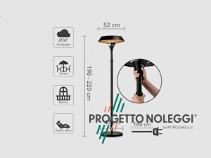 Caratteristiche Riscaldatore a fungo elettrico