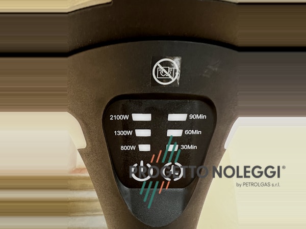 Display Riscaldatore a fungo elettrico