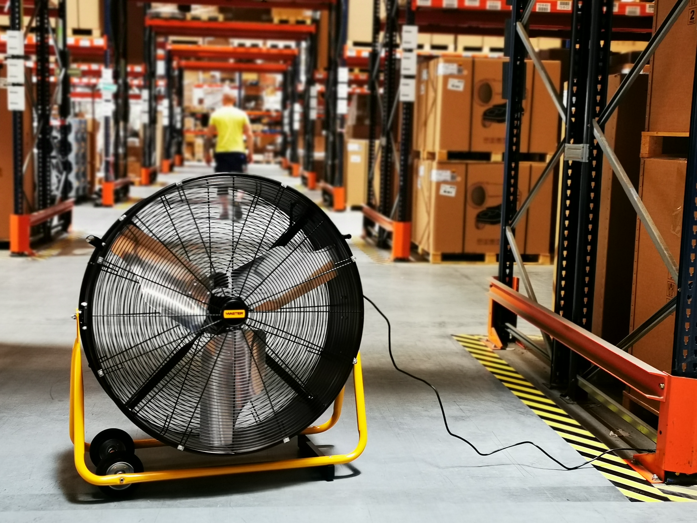 Ventilatore df 36 magazzino logistica