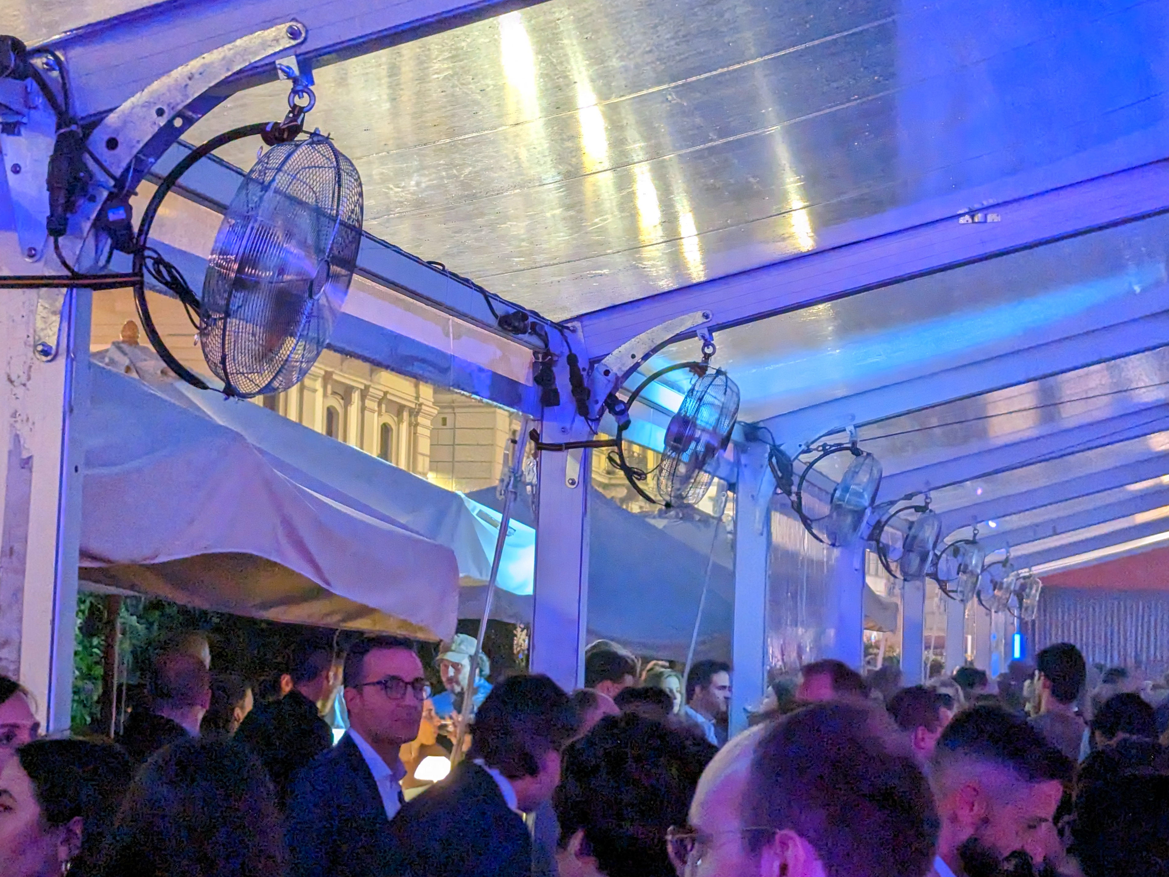 Instllazione Ventilatori su Evento