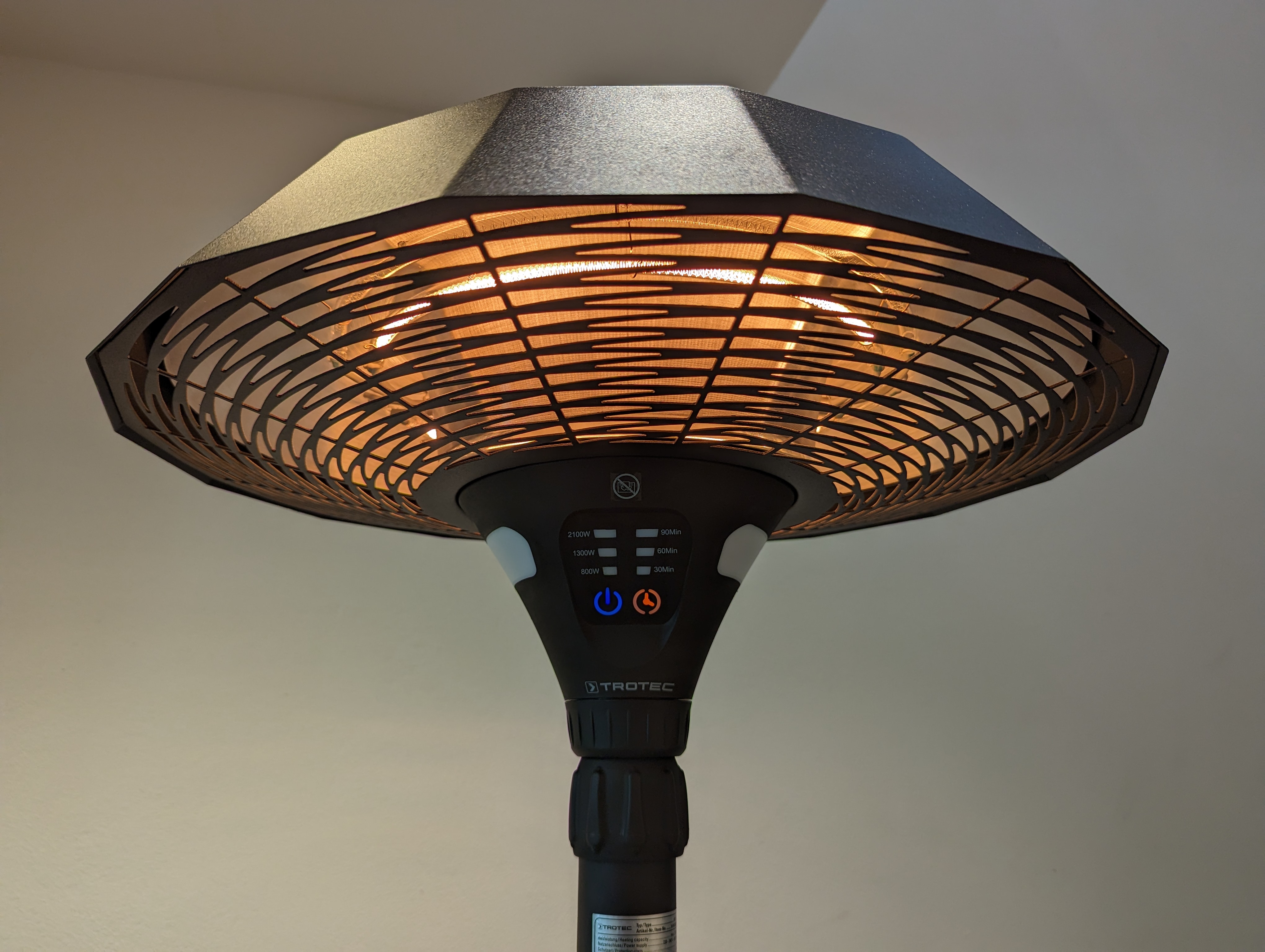 Fungo elettrico pannello di controllo