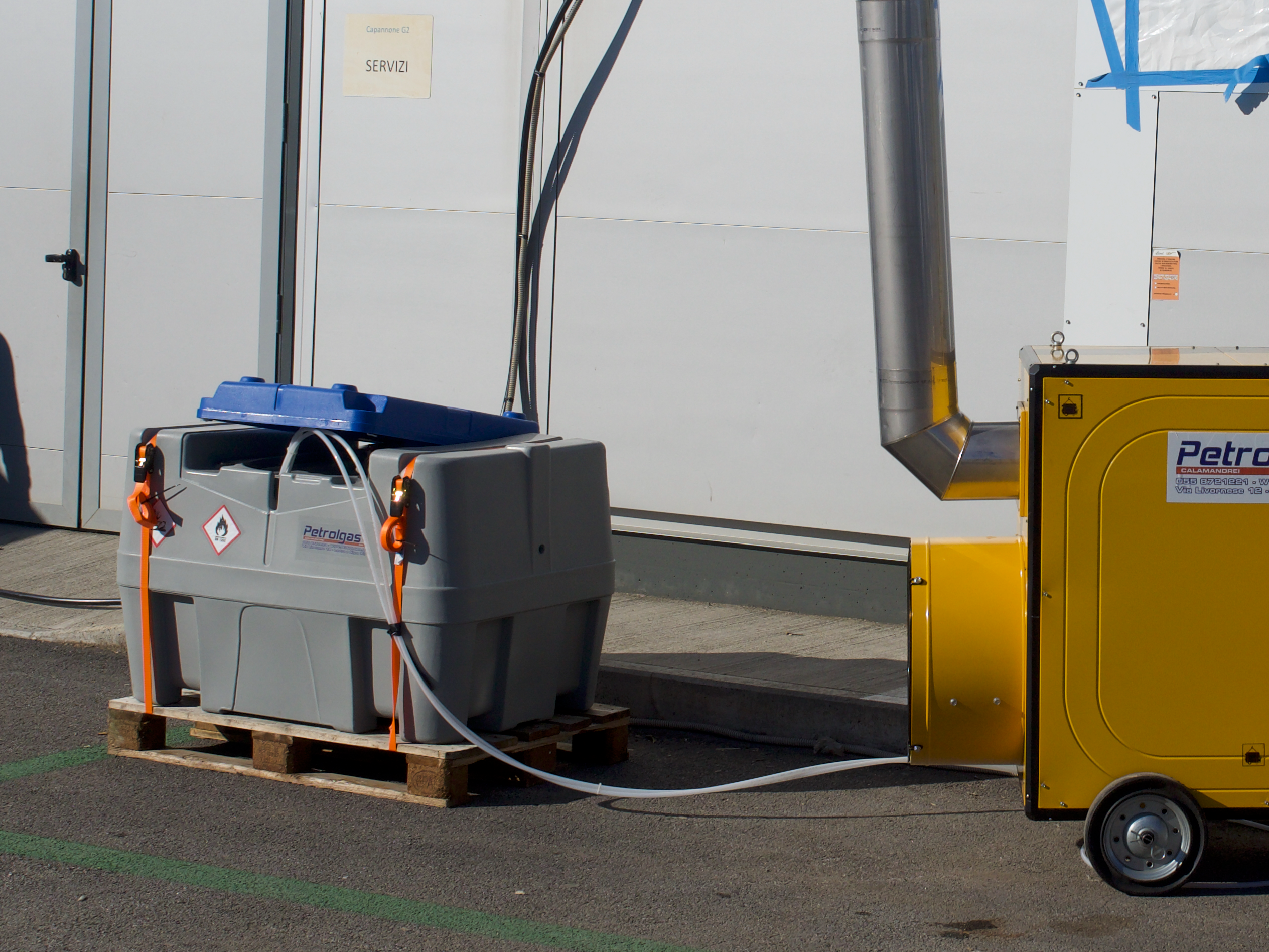 Serbatoio 400L gasolio