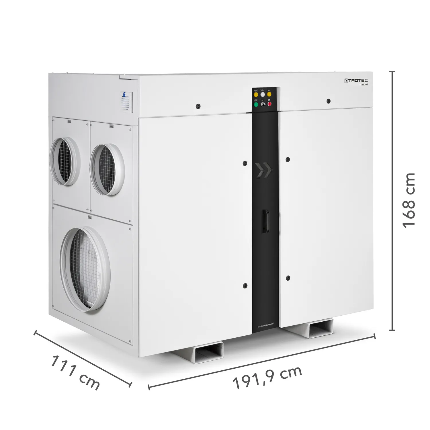 Dimensioni Trotec TTR 5200