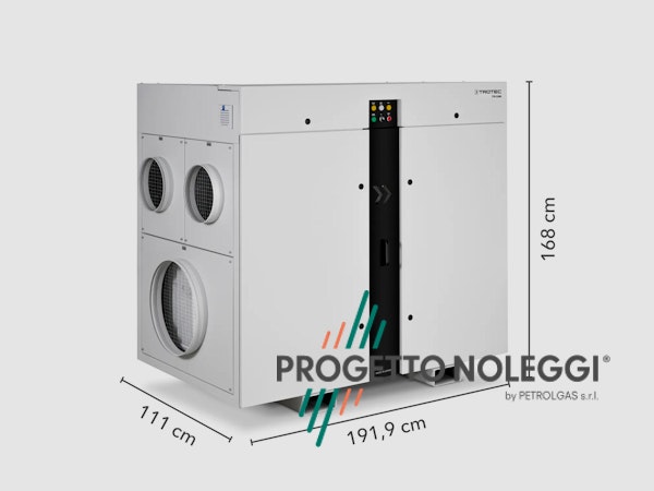 Dimensioni Trotec TTR 5200 Dimensioni Trotec TTR 5200