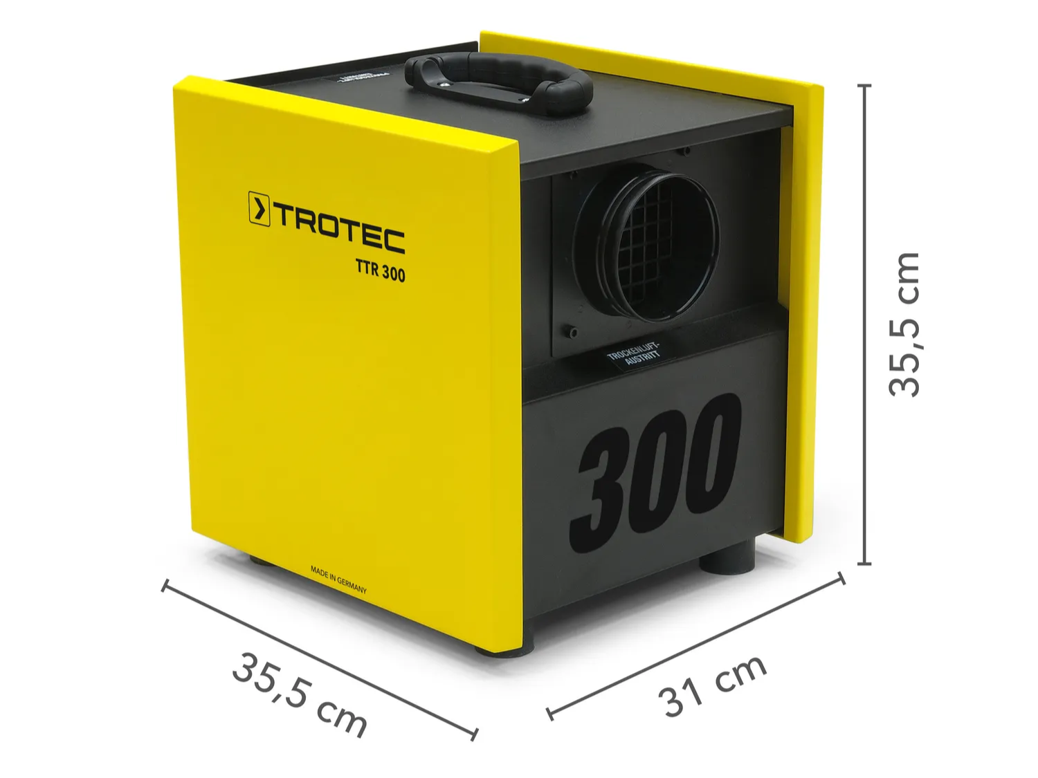 Dimensioni Trotec TTR 300