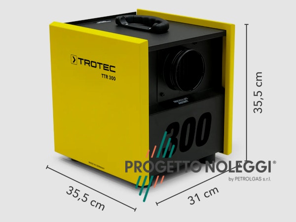 Dimensioni Trotec TTR 300 Dimensioni Trotec TTR 300