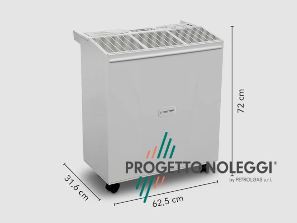 DIMENSIONI UMIDIFICATORE B 400 TROTEC DIMENSIONI UMIDIFICATORE B 400 TROTEC