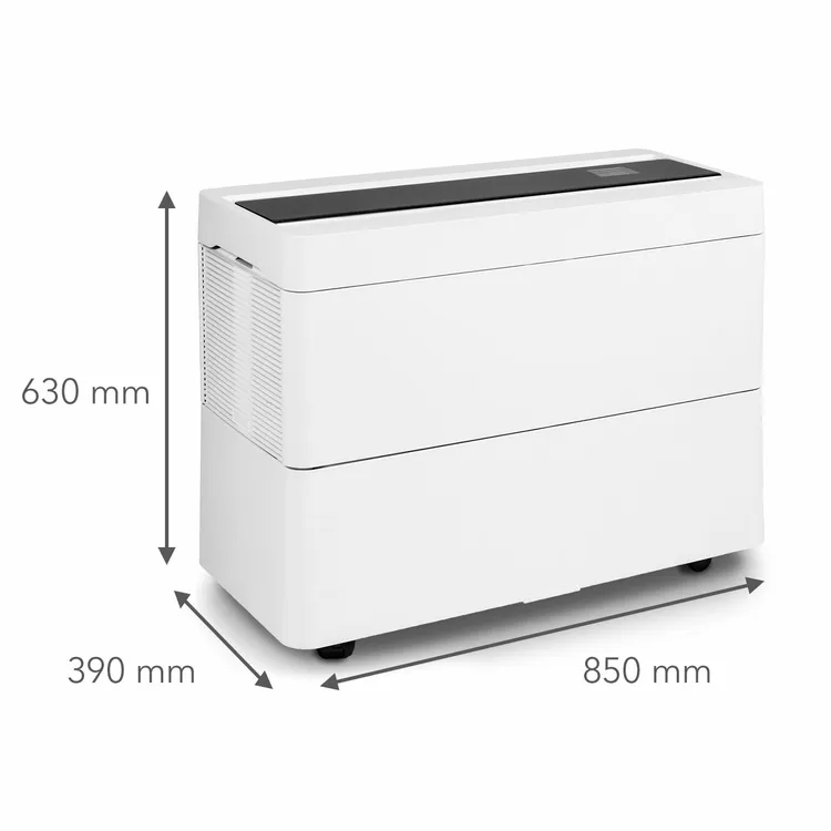 DIMENSIONI UMIDIFICATORE B 600 TROTEC