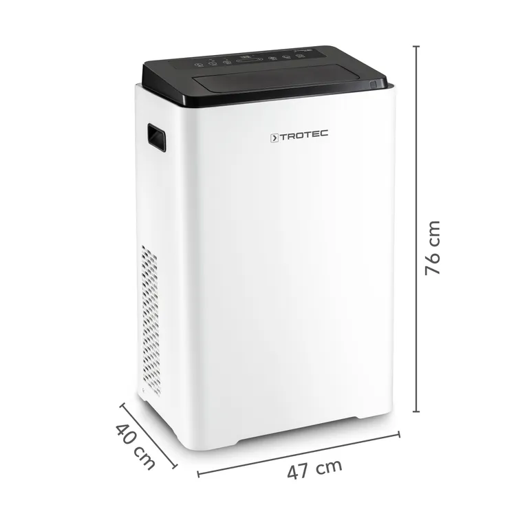 DIMENSIONI CLIMATIZZATORE MOBILE PAC 39OO X TROTEC