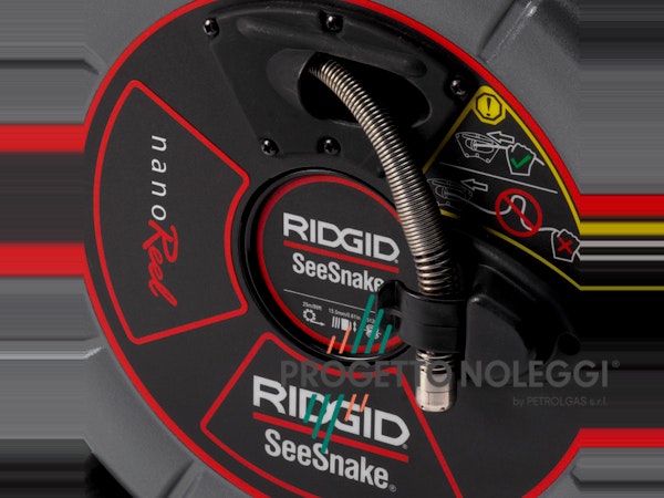 Ridgid SeeSnake nanoReel Progetto Noleggi Ridgid SeeSnake nanoReel Progetto Noleggi