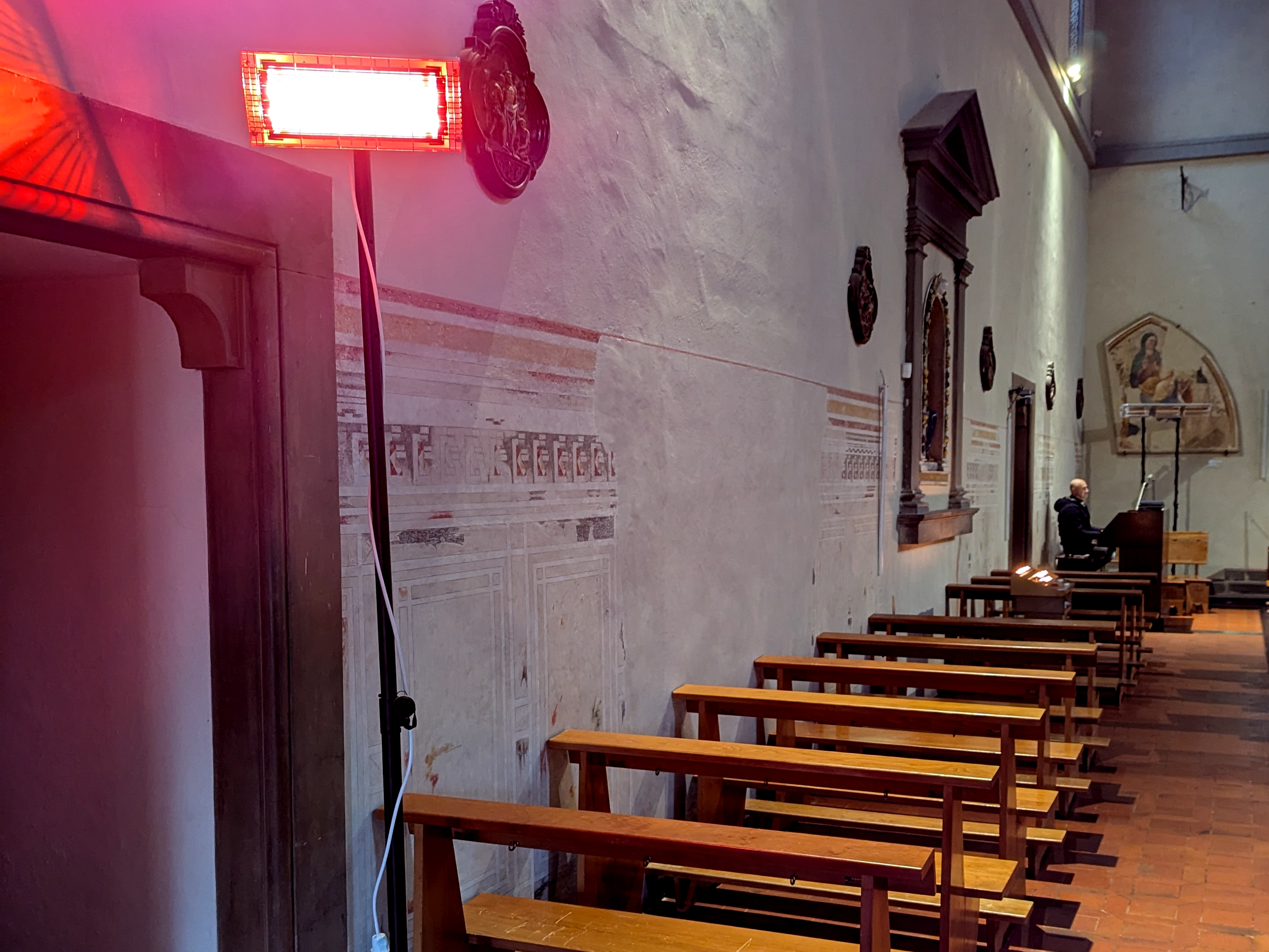 GH-2000 installazione in chiesa progetto noleggi
