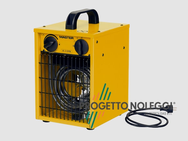 Master B 2 - Riscaldatore Elettrico Il Generatore d'aria calda elettrico a espirazione Master B 2 ha diverse applicazioni grazie alle sue minime dimensioni.