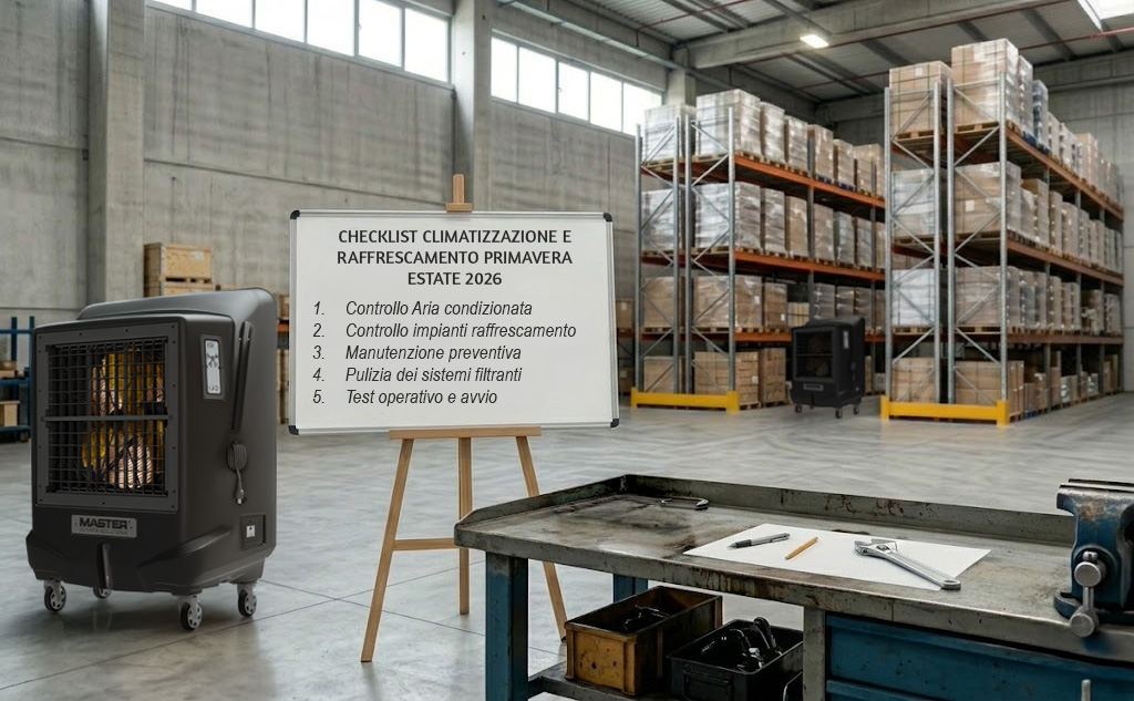 Raffrescamento e climatizzazione aziendale: calendario operativo e check-list stagionale