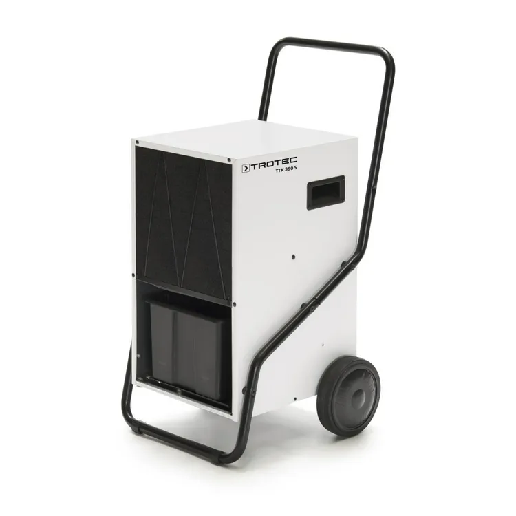 Trotec TTK 350 S - Deumidificatore a condensazione vista laterale