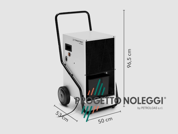 Trotec TTK 350 S - Deumidificatore a condensazione misure Trotec TTK 350 S - Deumidificatore a condensazione misure