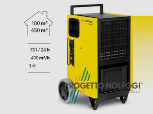 Trotec TTK 355 S - Deumidificatore a condensazione dettagli Trotec TTK 355 S - Deumidificatore a condensazione dettagli