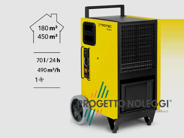 Trotec TTK 355 S - Deumidificatore a condensazione dettagli Trotec TTK 355 S - Deumidificatore a condensazione dettagli