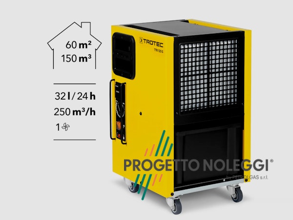 Trotec TTK 125 S Deumidificatore a condensazione - dettagli Trotec TTK 125 S Deumidificatore a condensazione - dettagli