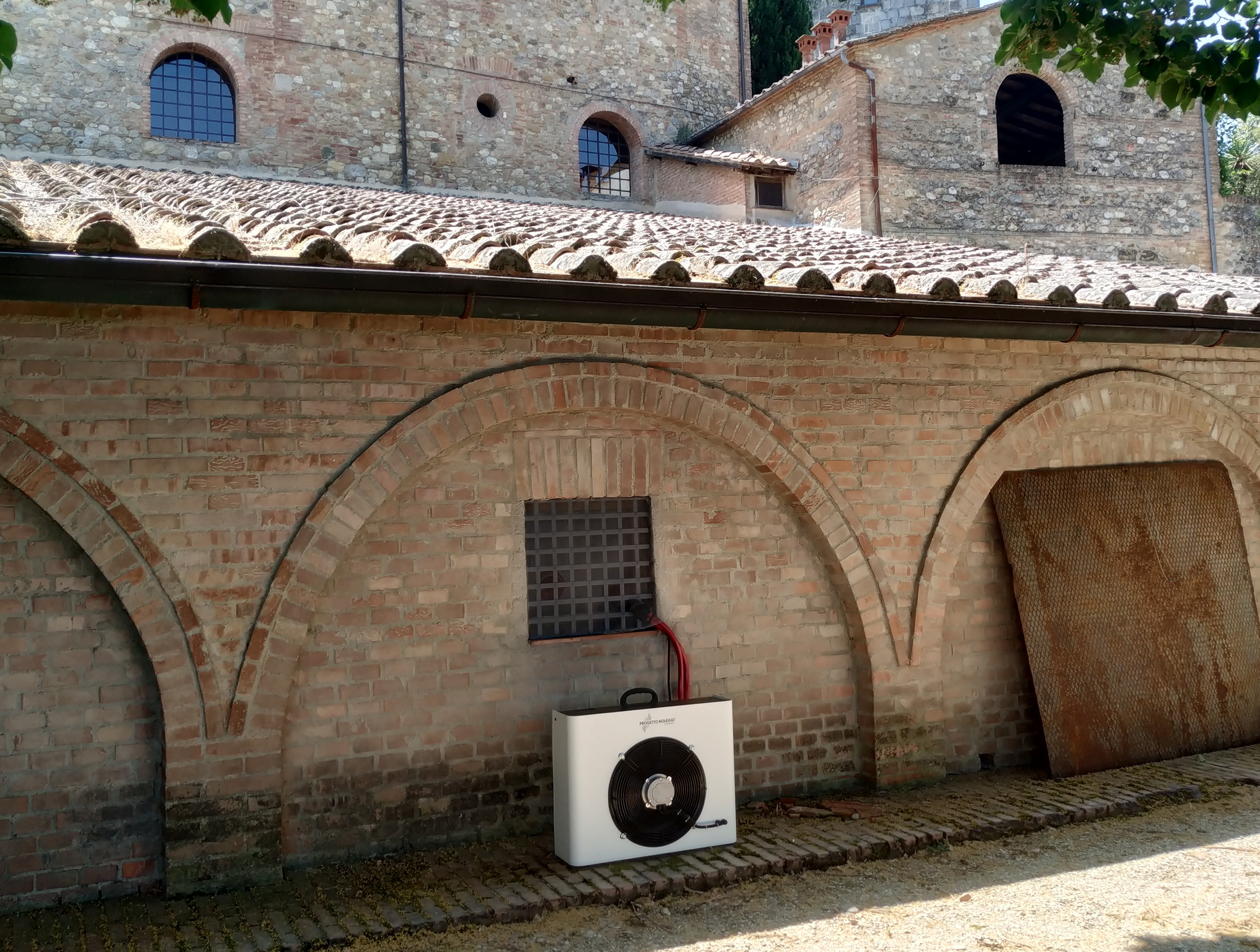 Dantherm AC 7000 - Installazione in Cantina Vinicola
