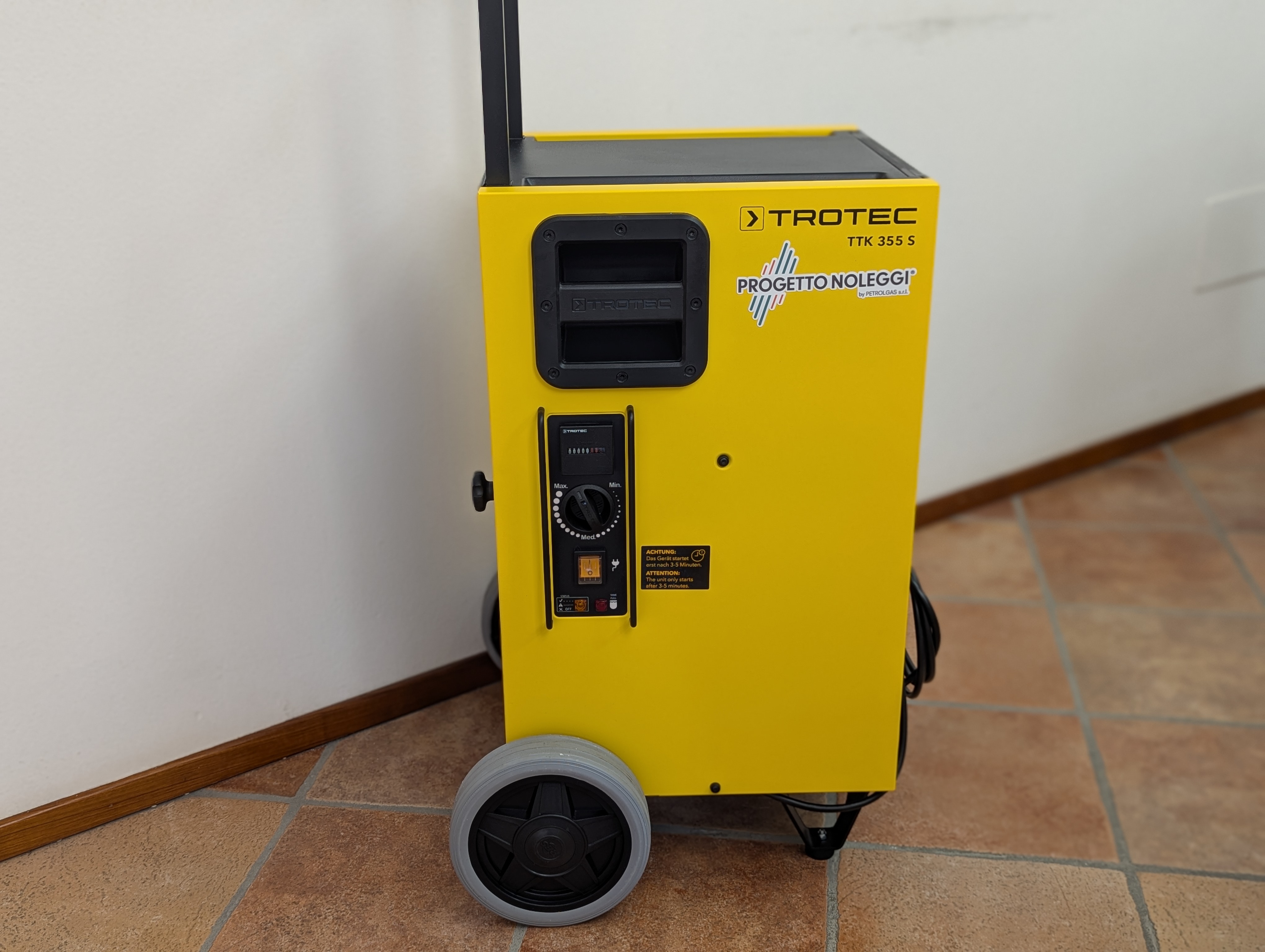 Trotec TTK 355 S - Comandi