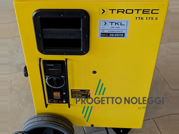 Trotec TTK 175 S - Comandi Trotec TTK 175 S - Comandi
