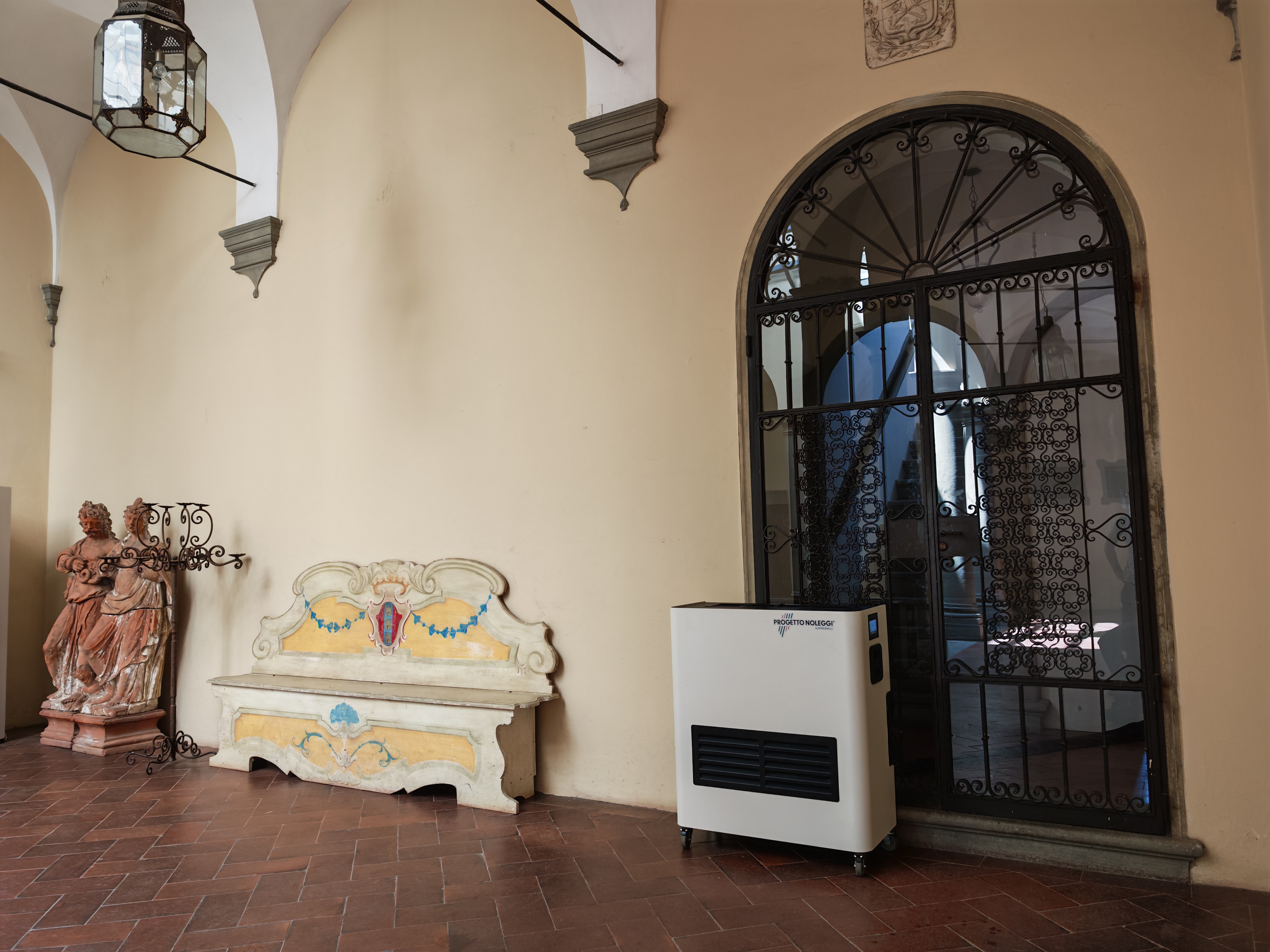 AC 7000 - Installazione in villa Storica progetto noleggi