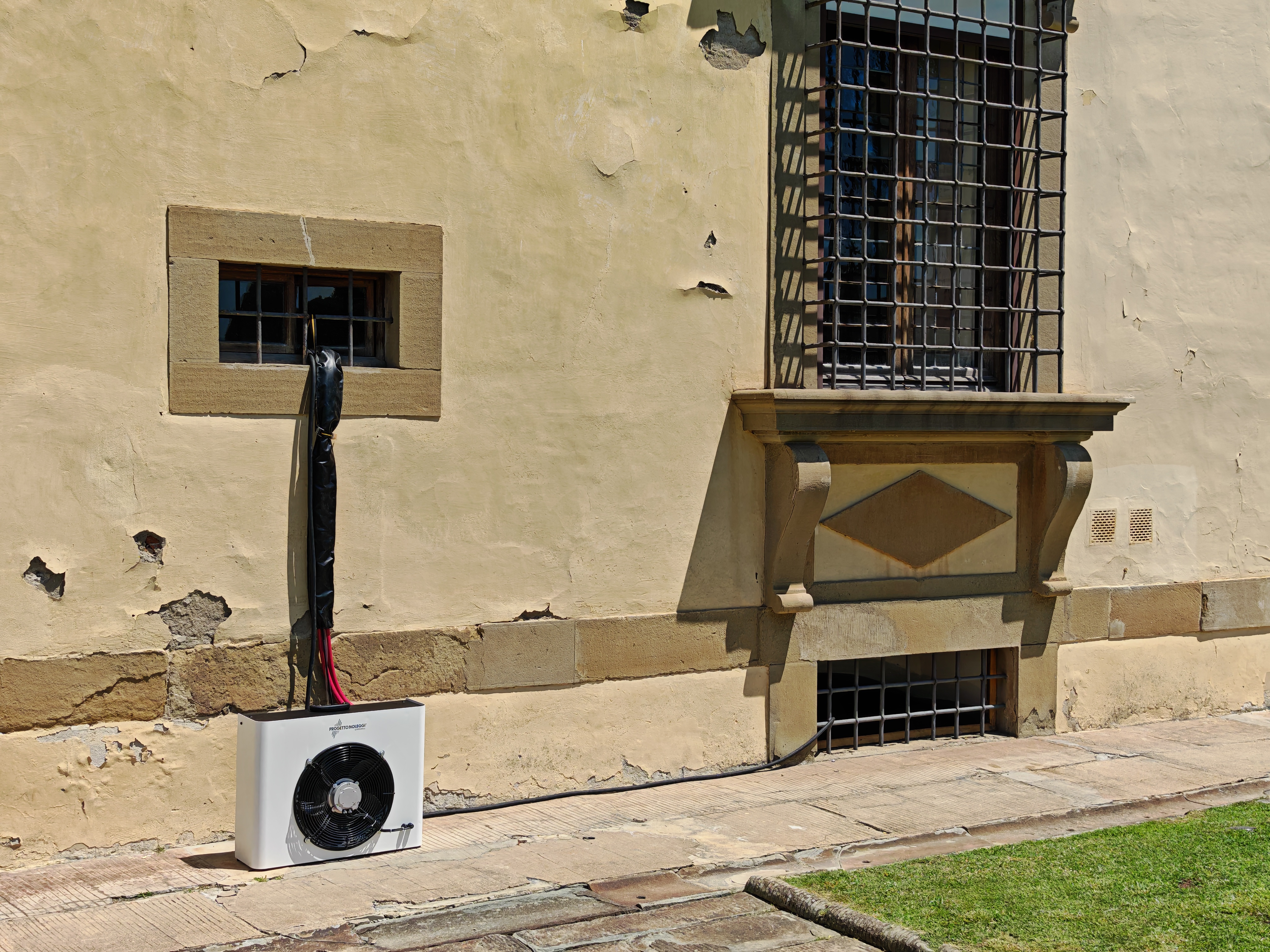 AC 7000 - Installazione in villa Storica progetto noleggi