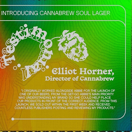 Introducing Cannabrew Soul Lager Poster 3