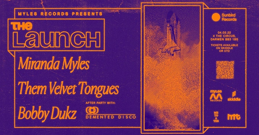 Myles Records The Launch poster horizontal