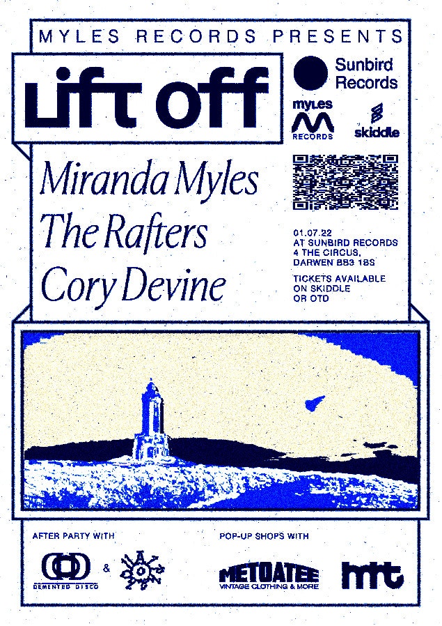 Myles Records Lift Off poster portrait