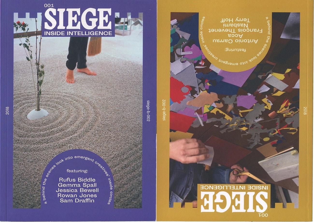 Siege Magazine: Inside Intel - Two front covers