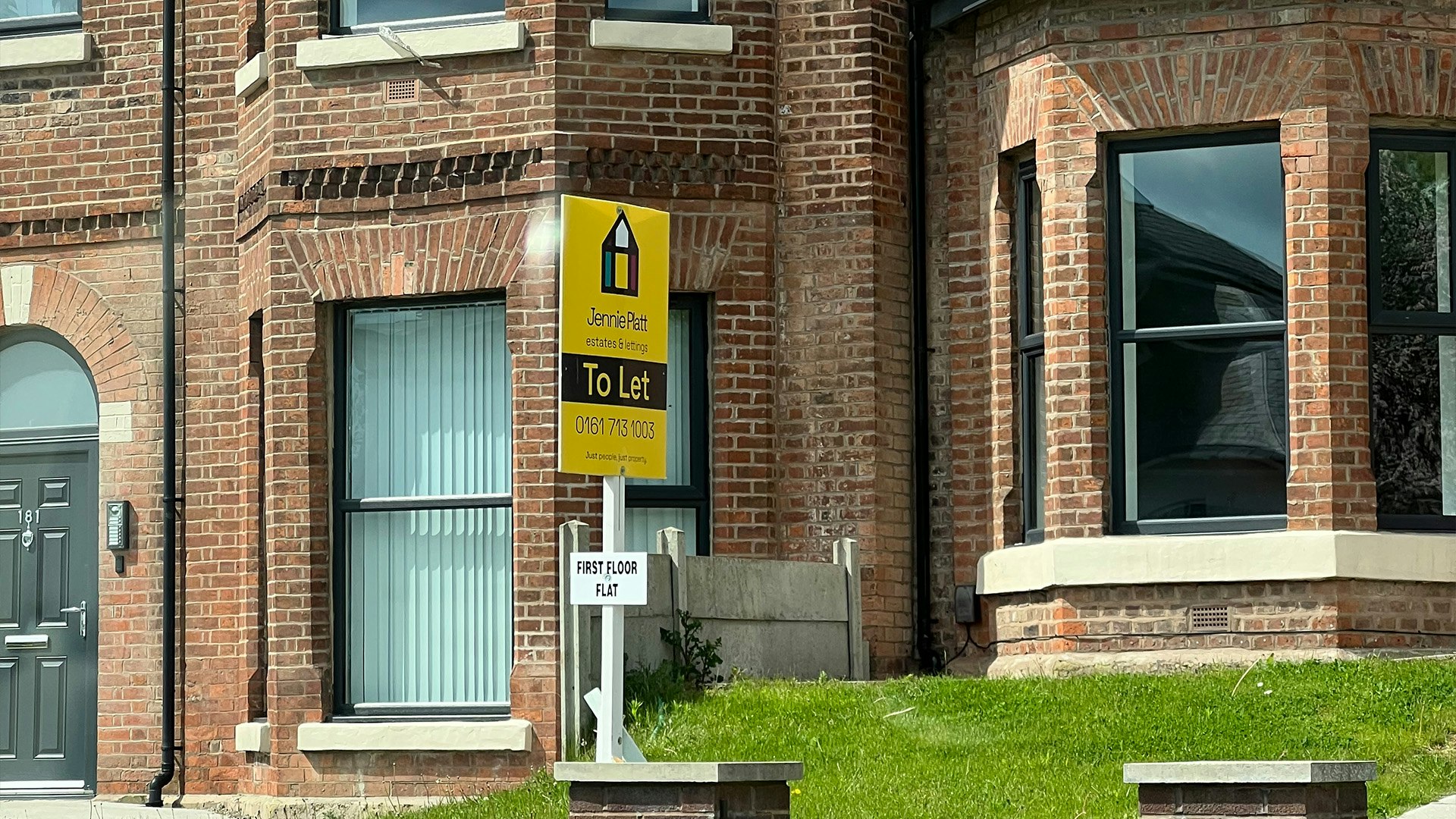 Jennie Platt Estate Agents For Sale Board