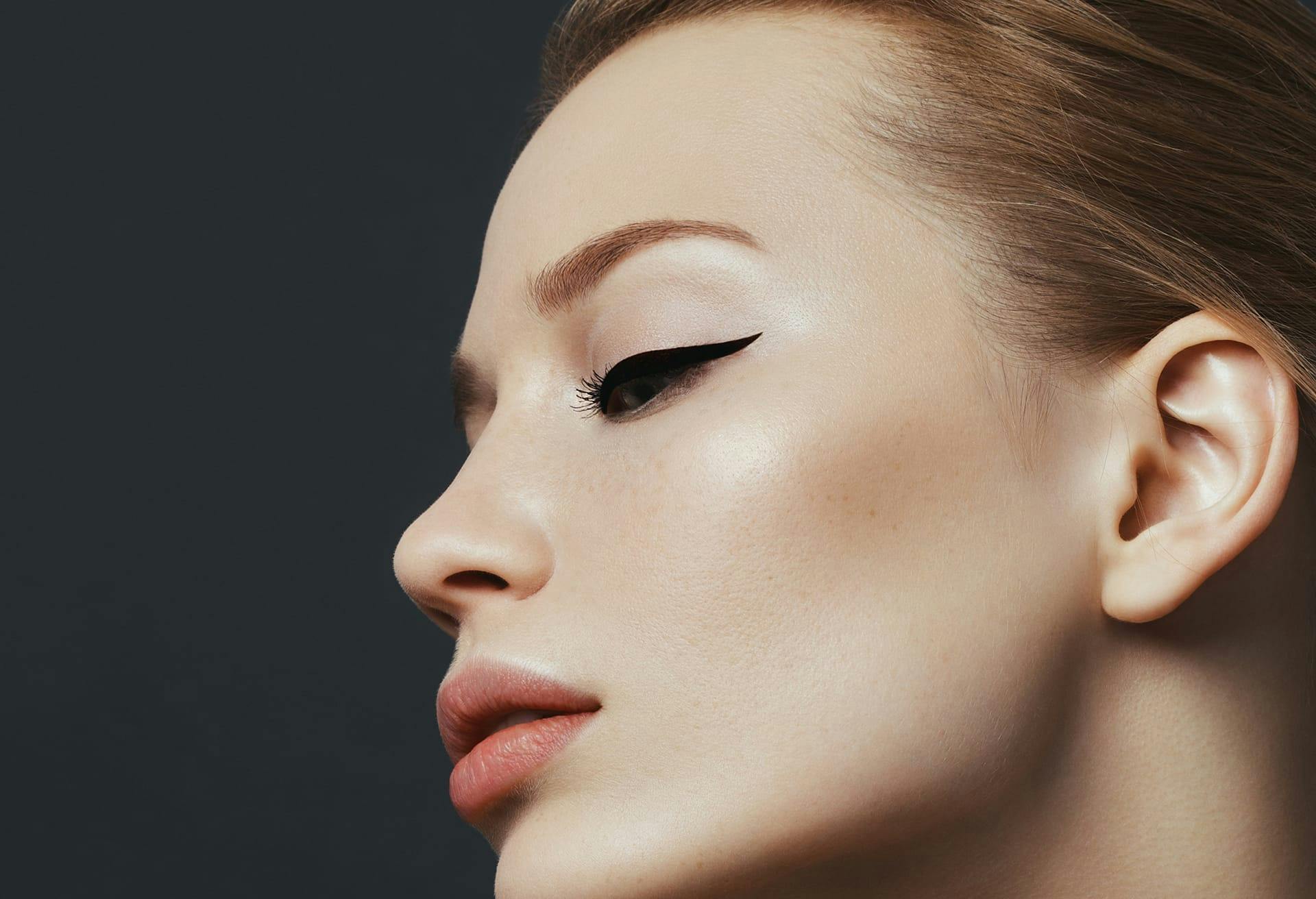 profile of womans face