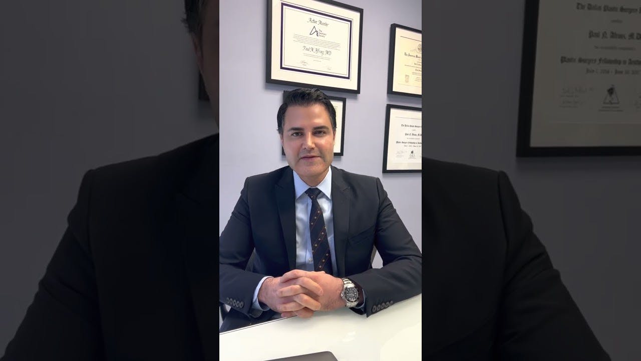Dr. Paul Afrooz, facelift surgeon in Miami