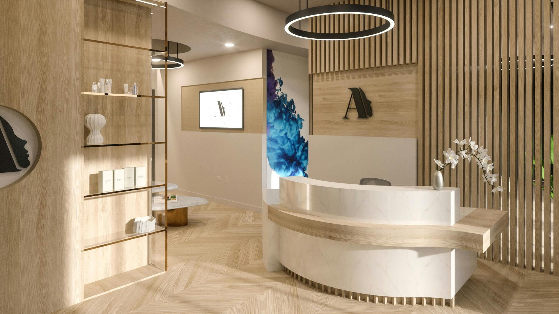 front desk at Dr. Paul Afrooz's office