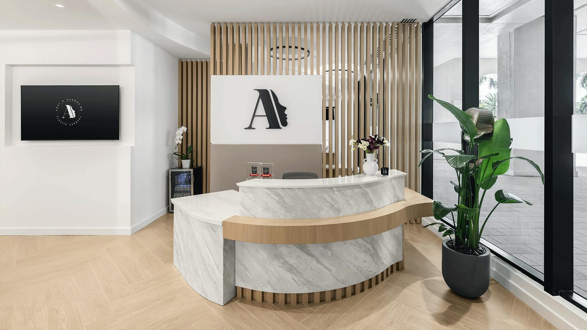 reception desk