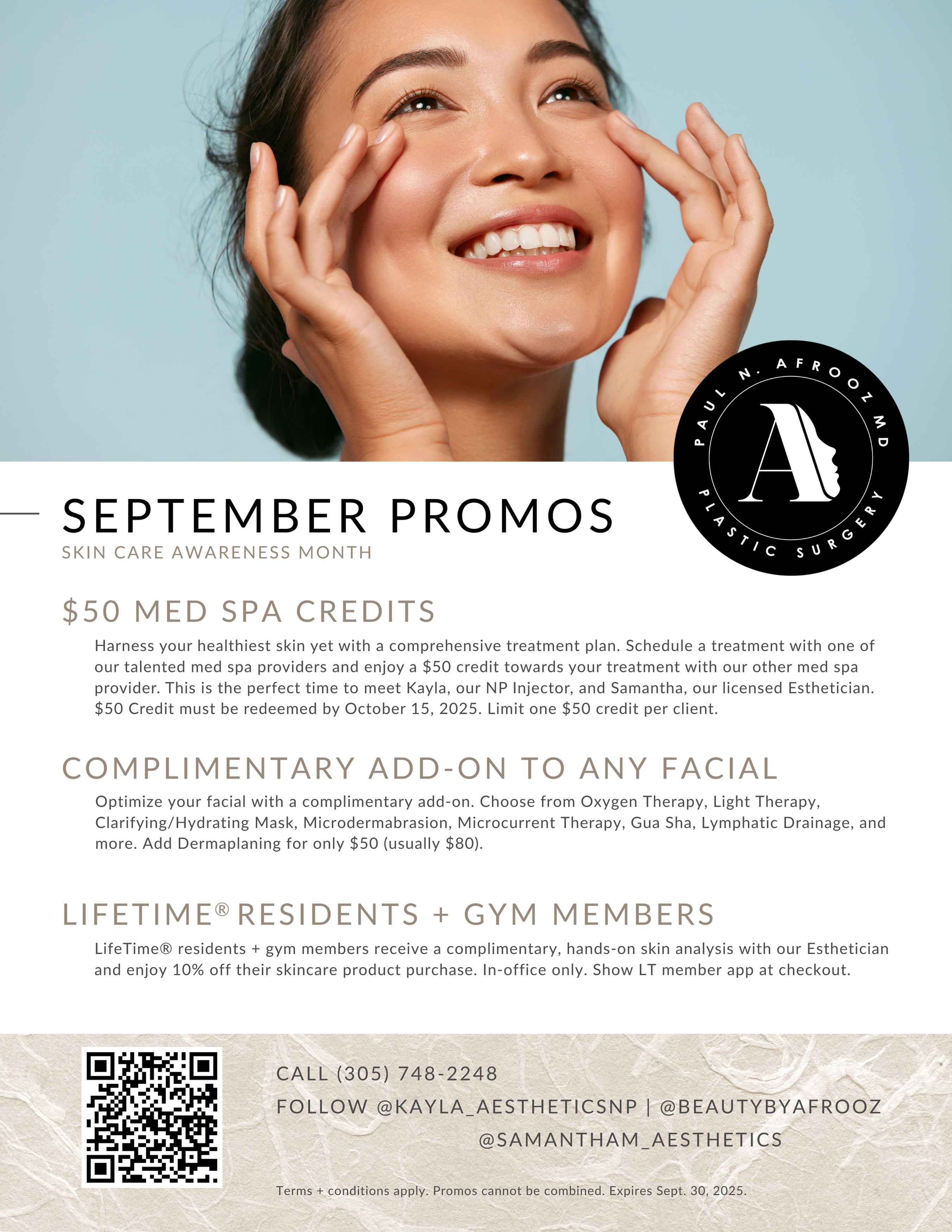 September 2025 specials
