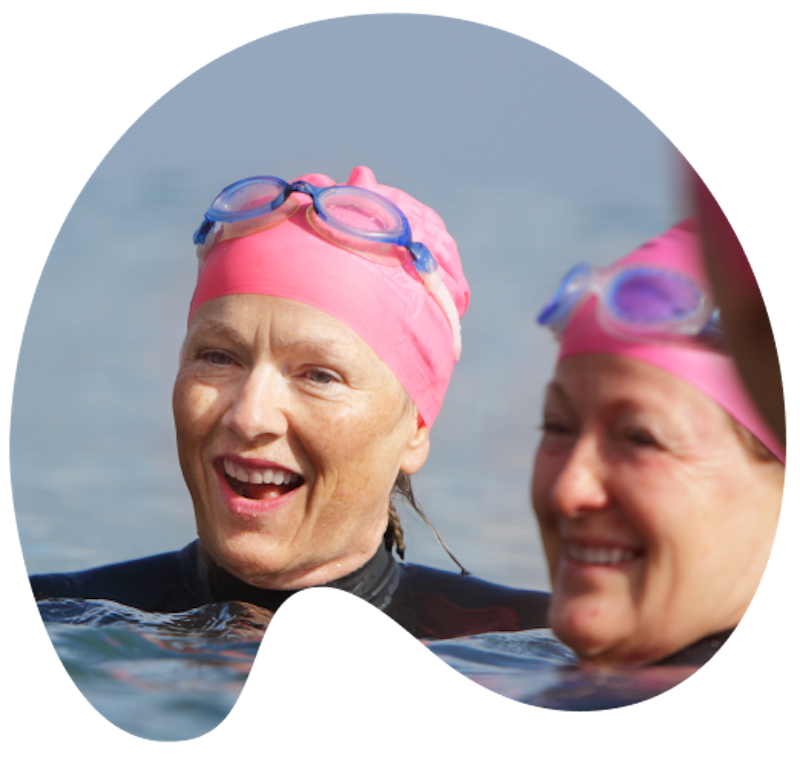 Swimming chronic pain