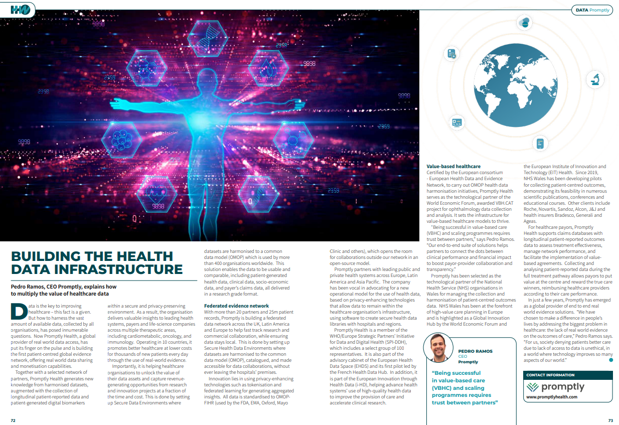 Promptly Health - Building The Health Data Infrastructure