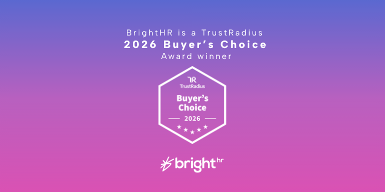 BrightHR wins TrustRadius Buyer's Choice Award BrightHR wins TrustRadius Buyer's Choice Award