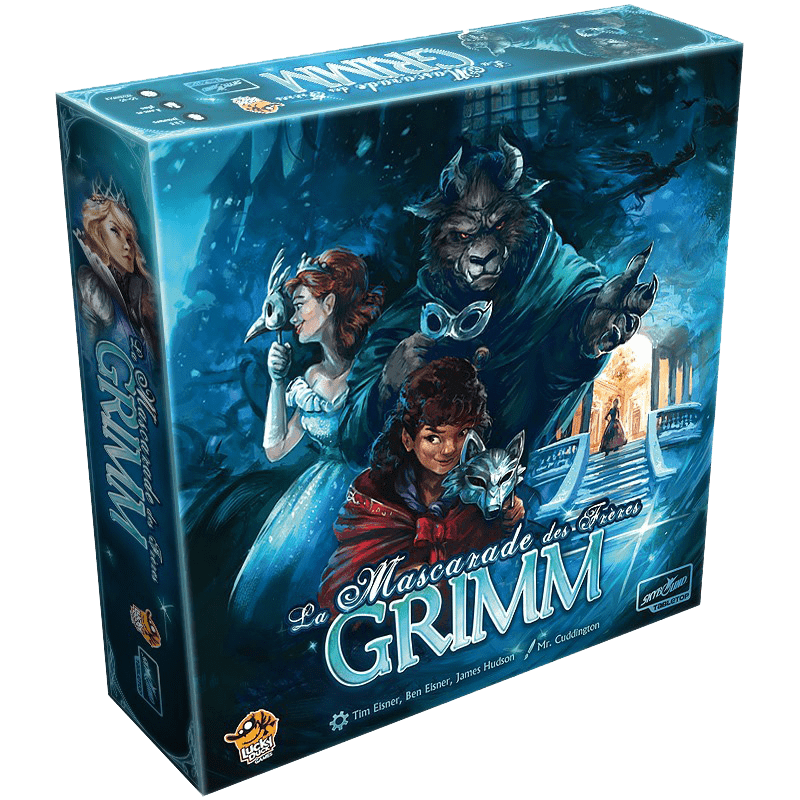 Boite du jeu Mascarade des frères Grimm