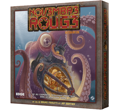 Boîte du jeu Novembre Rouge