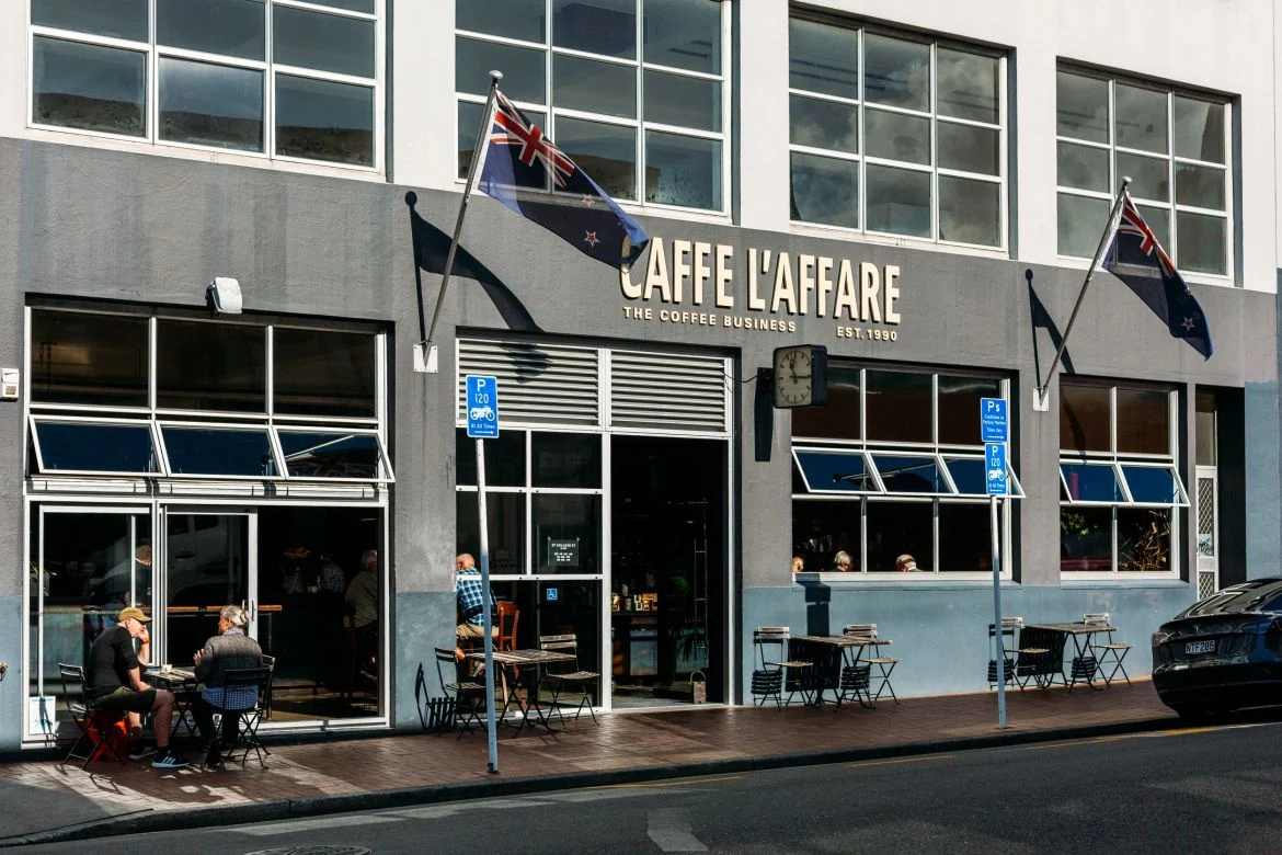 Caffe L'affare on College St is an institution