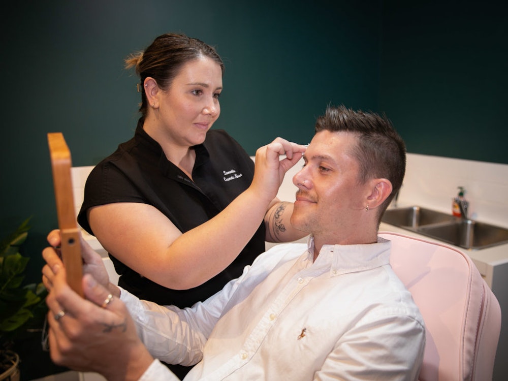 Image for Skin Solution's working with customer