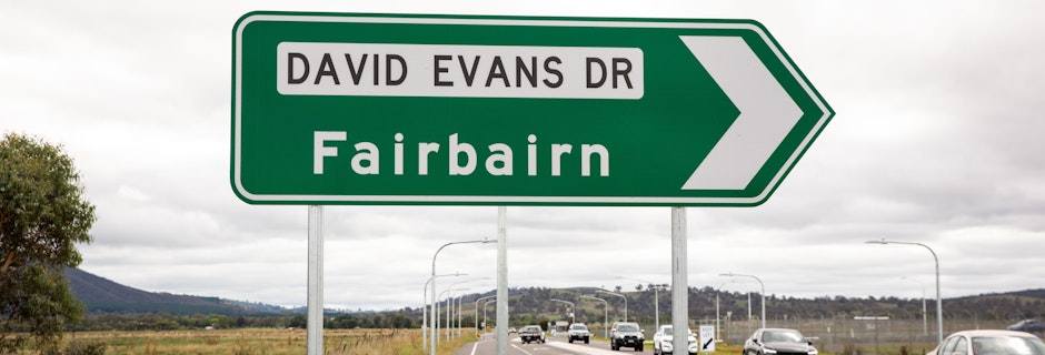 Image for Opening of David Evan's Road, Fairbairn