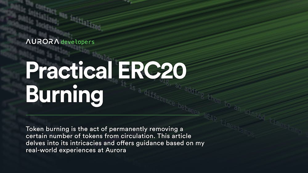 Cover Image for Practical ERC20 Burning