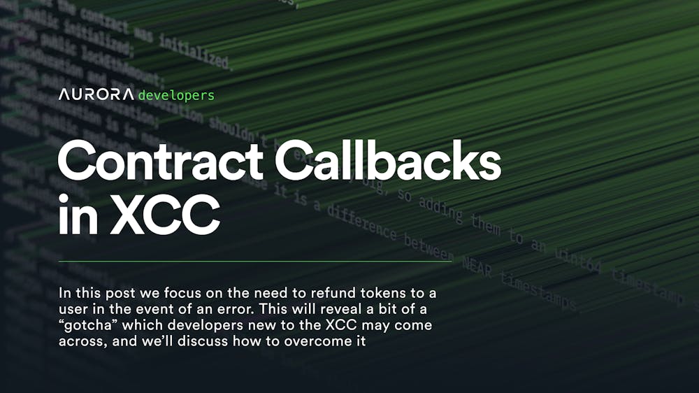 Cover Image for Contract Callbacks in XCC