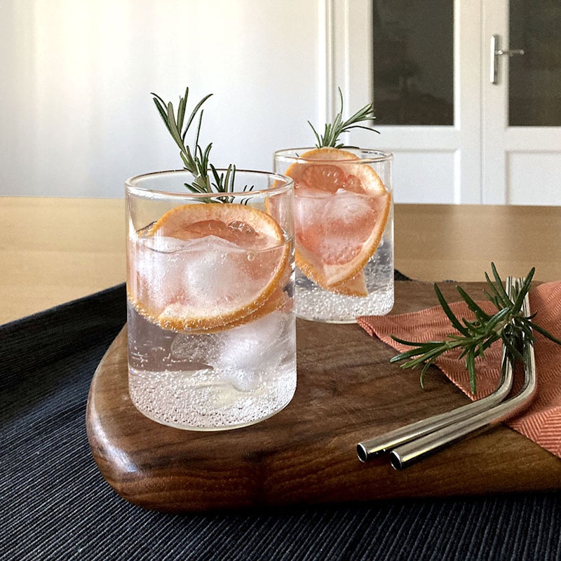 Flororo reuse stekleni kozarci za cocktail