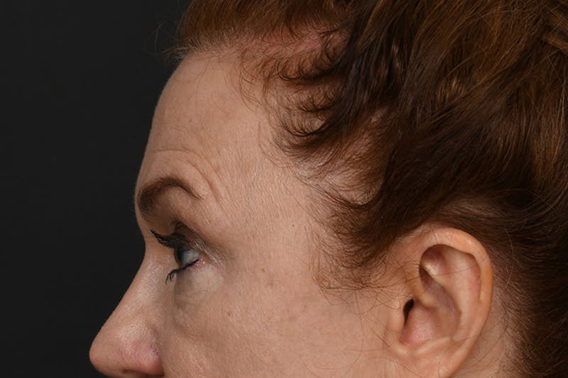 a woman with a red hair